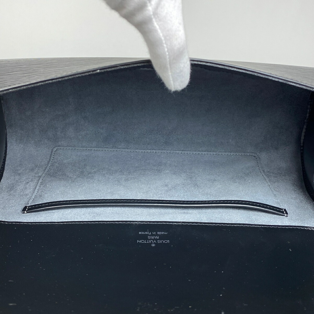 Louis Vuitton Shoulder Noir Black Nocturne Leather Epi Bag GM - Picture 6 of 6